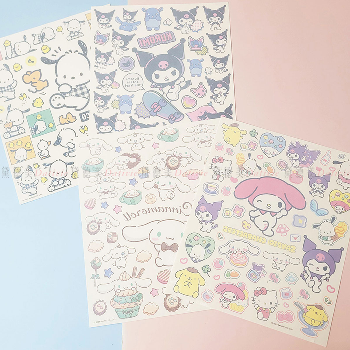 超大DIY紋身貼紙-三麗鷗 SANRIO 正版授權