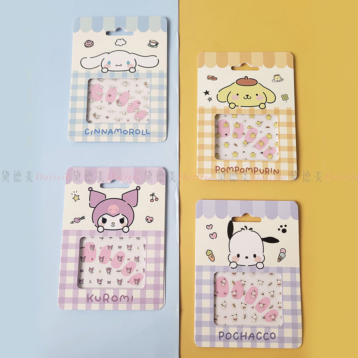 指甲貼-三麗鷗 SANRIO 正版授權