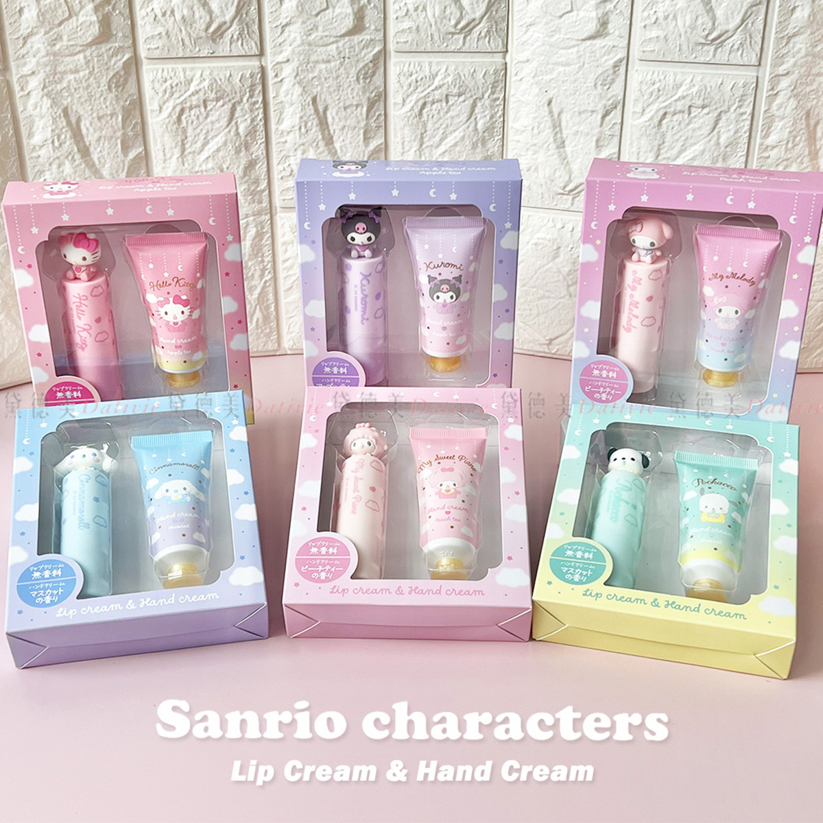 護唇膏&護手霜禮盒-三麗鷗 Sanrio 日本進口正版授權