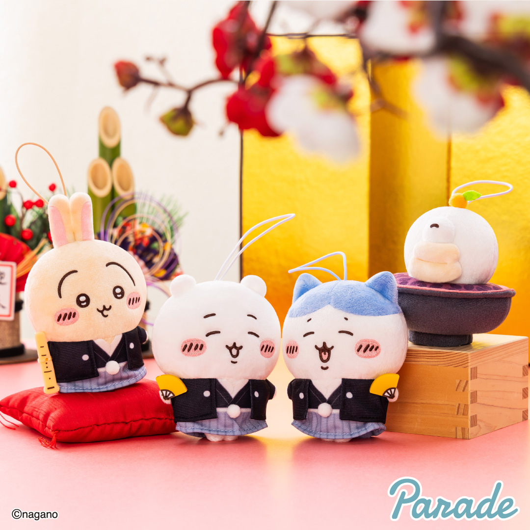 新年玩偶吊飾-吉伊卡哇 CHIIKAWA 日本進口正版授權