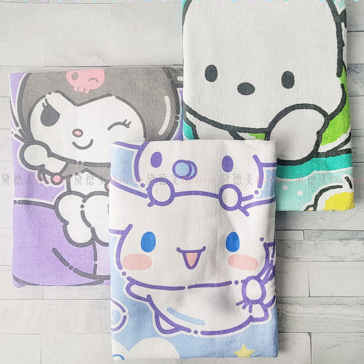 純棉浴巾-三麗鷗 SANRIO 正版授權
