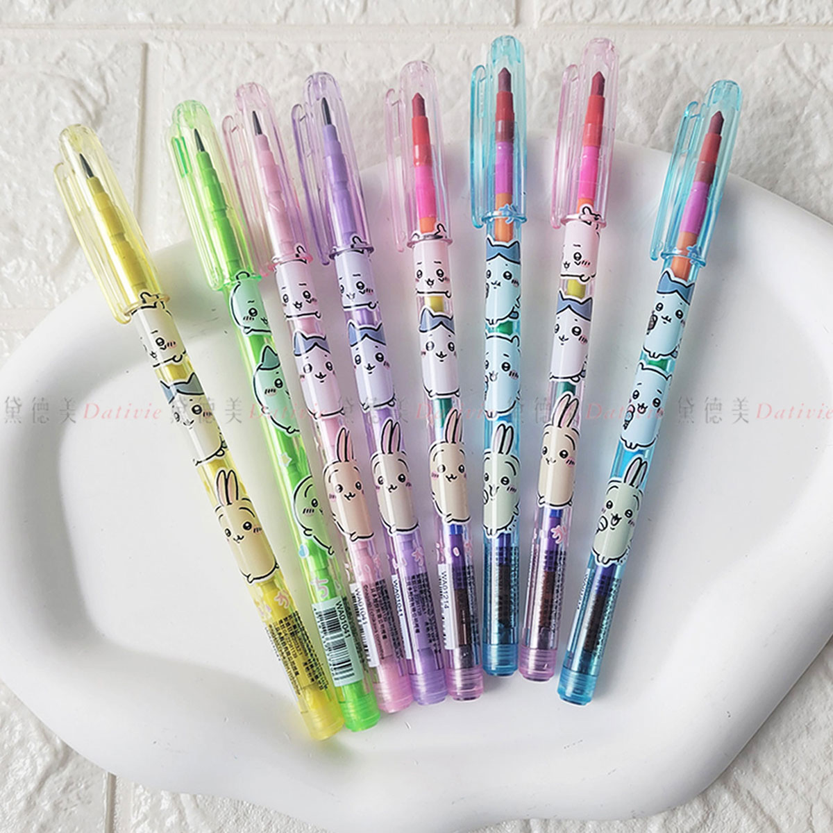 免削鉛筆&彩虹筆4入組-吉伊卡哇 CHIIKAWA 正版授權