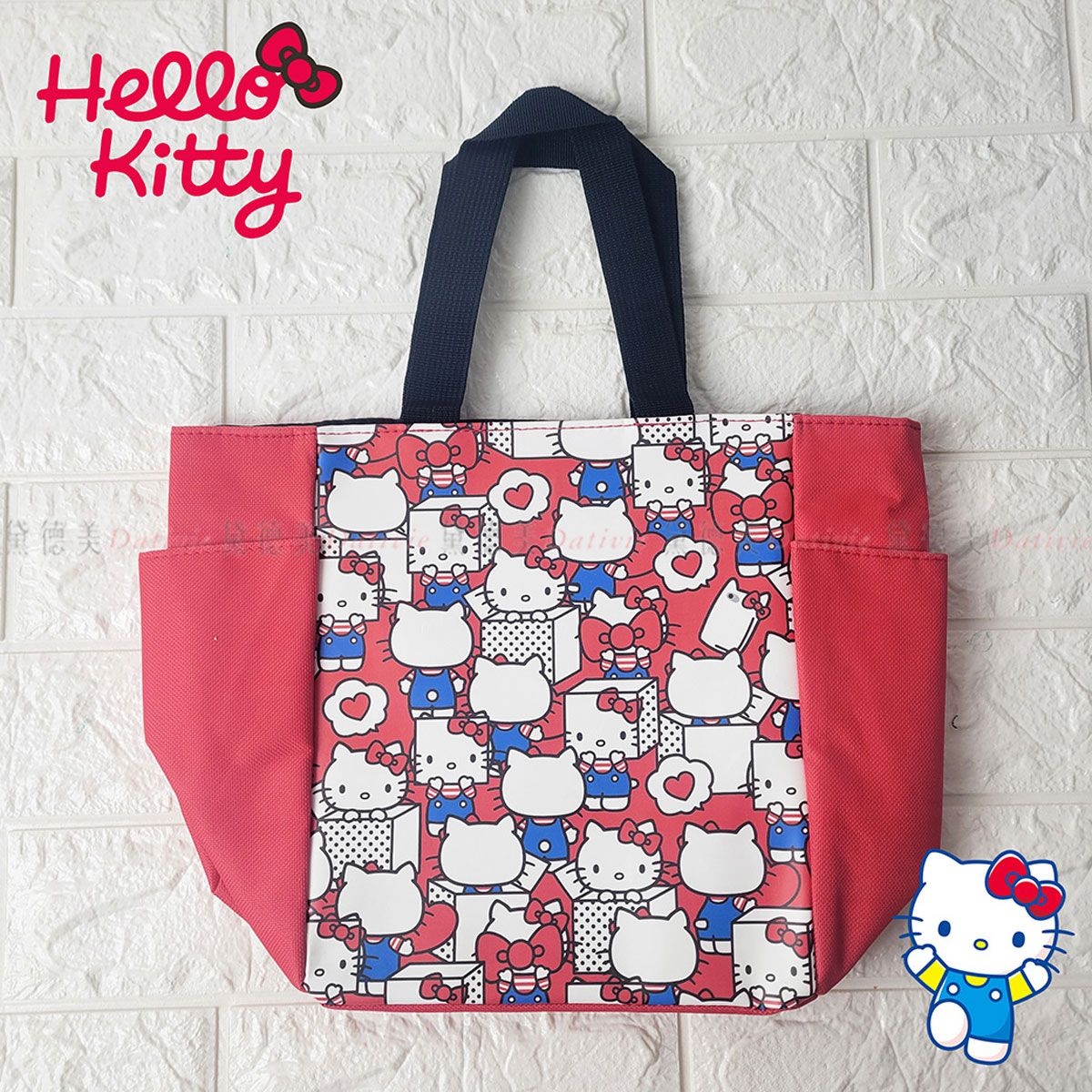 束口保溫保冷袋-HELLO KITTY 三麗鷗 SANRIO 正版授權