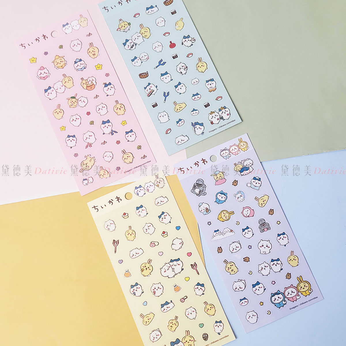 透明貼紙-吉伊卡哇 CHIIKAWA 正版授權