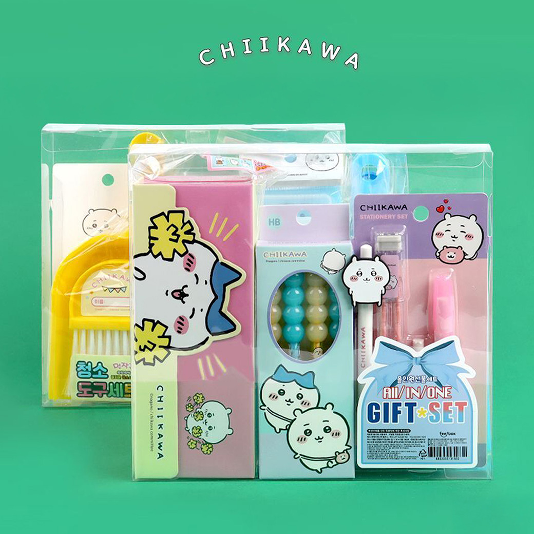 文具用品禮盒-吉伊卡哇 CHIIKAWA 韓國進口正版授權