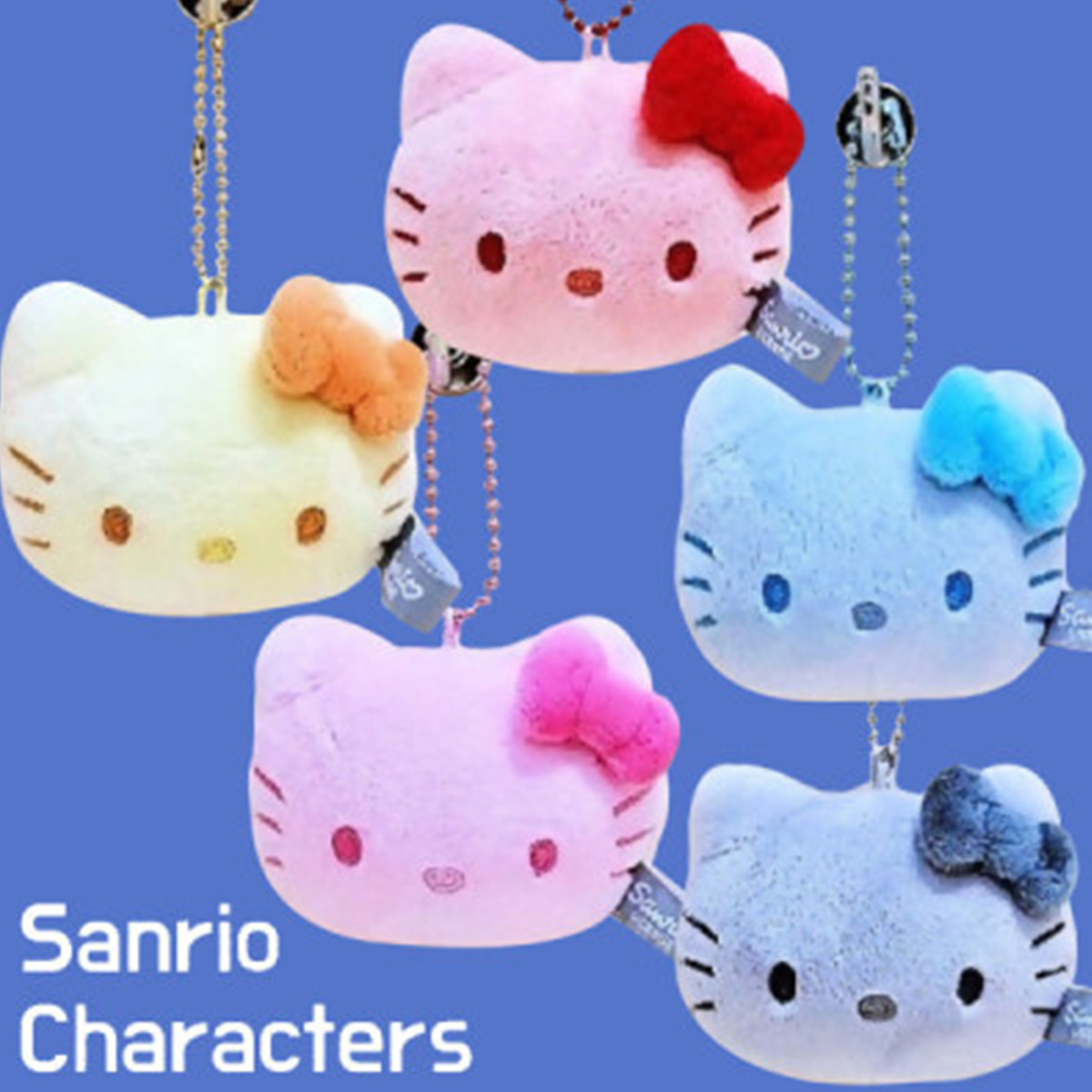 大臉造型吊飾-HELLO KITTY 三麗鷗 Sanrio 韓國進口正版授權