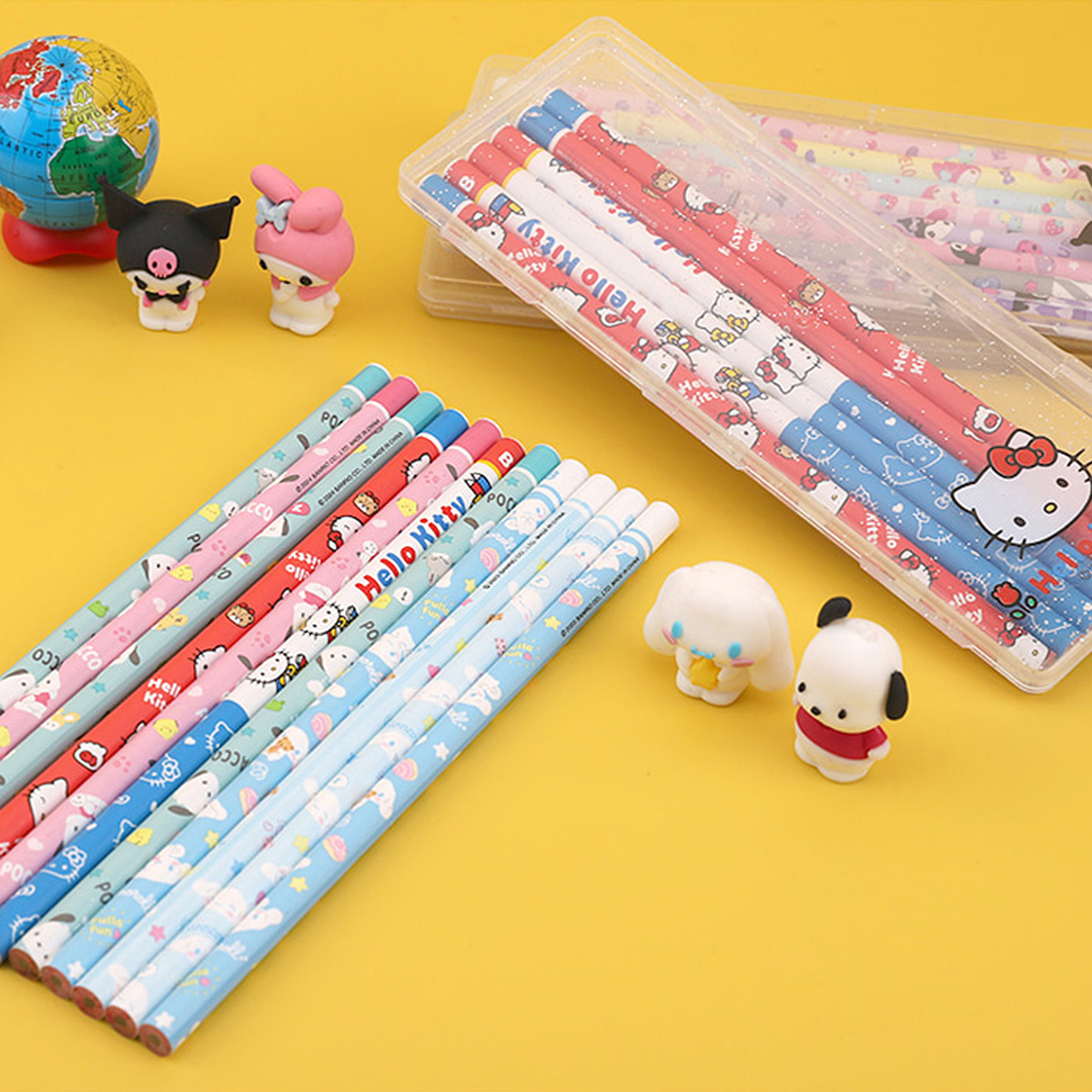 鉛筆8入組-三麗鷗 Sanrio 韓國進口正版授權