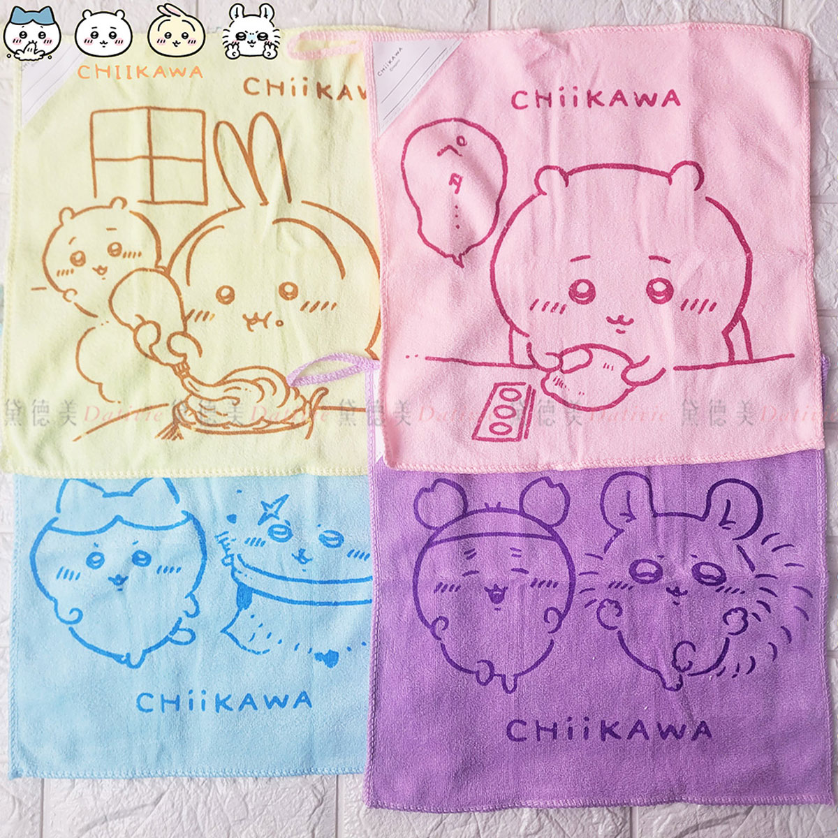 細纖維抹布-吉伊卡哇 CHIIKAWA 正版授權