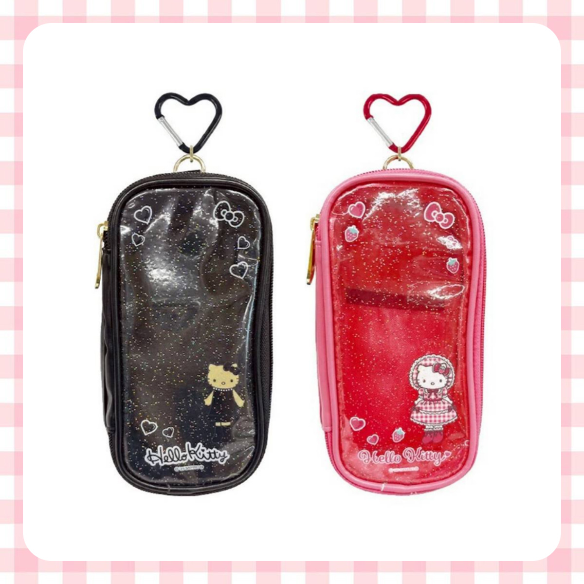 長腿KITTY 化妝包娃包-HELLO KITTY 三麗鷗 Sanrio 日本進口正版授權