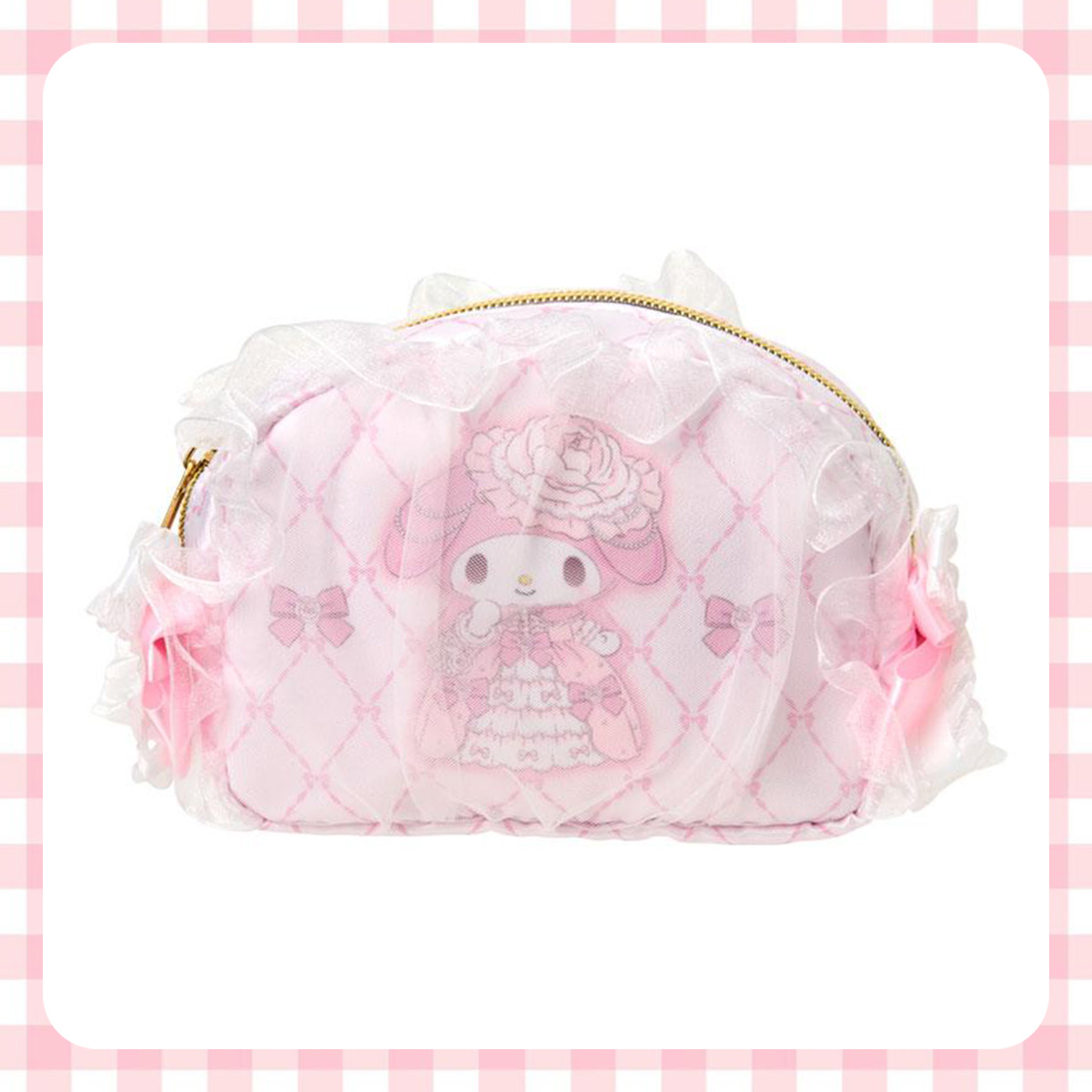 化妝包-美樂蒂 三麗鷗 Sanrio 日本進口正版授權