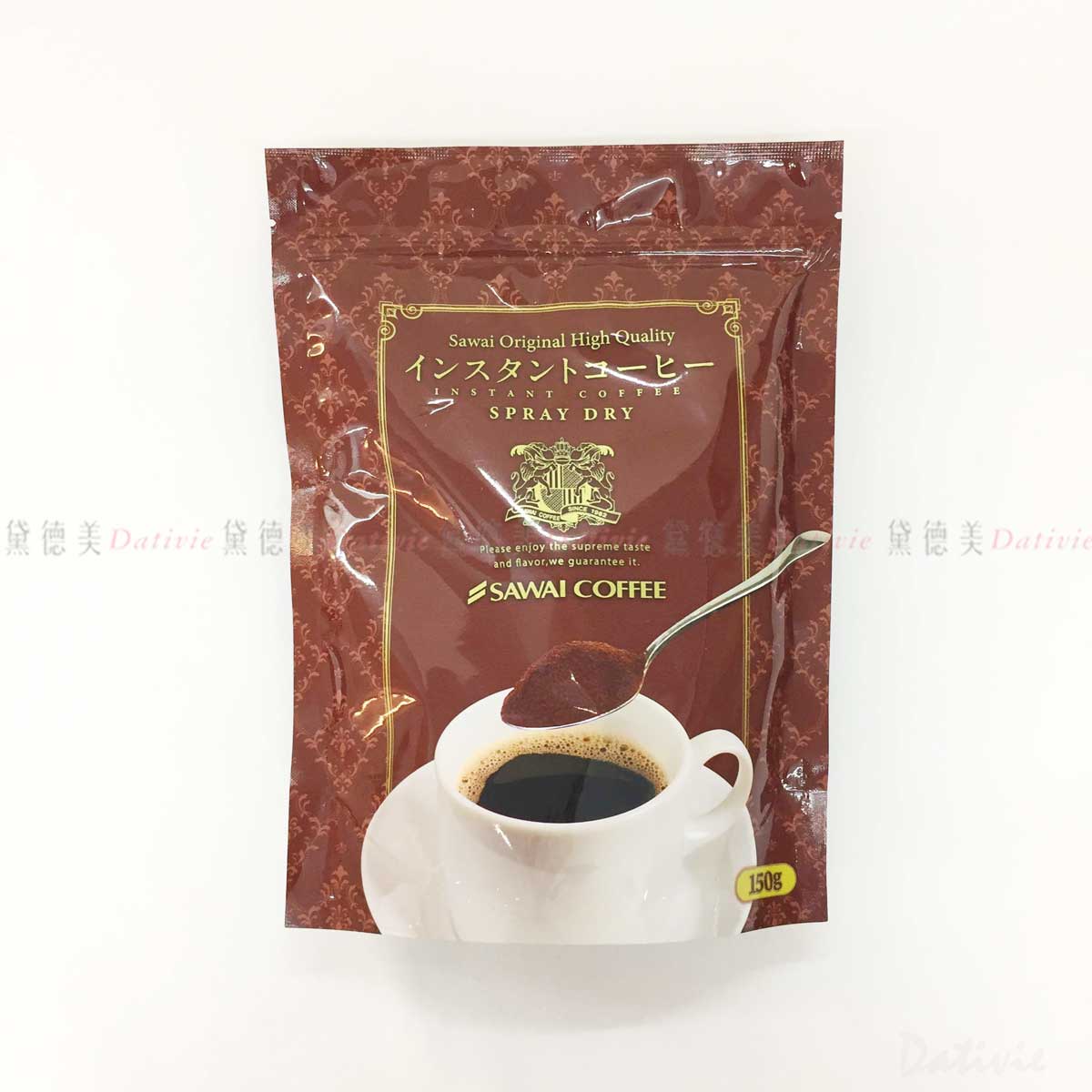 高品質冰熱兩用即溶咖啡 150g-澤井咖啡 日本進口製造