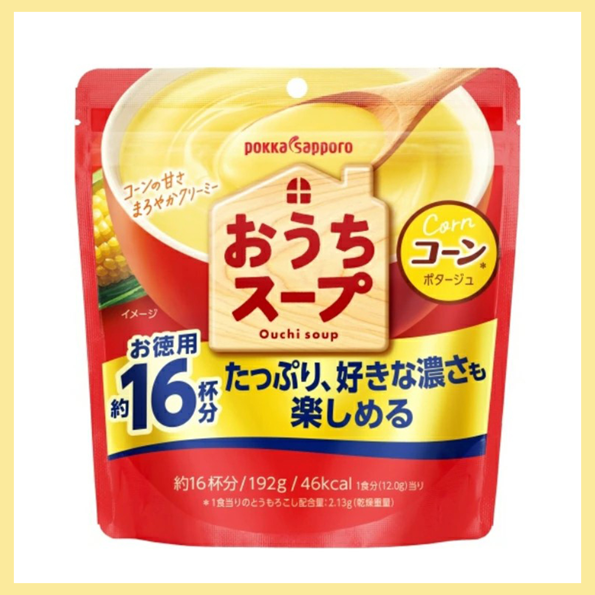 玉米濃湯粉 192g-POKKA SAPPORO 日本進口製造