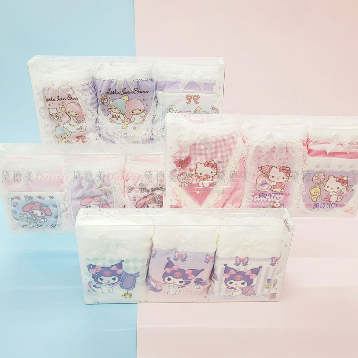 兒童內褲3入組- 三麗鷗 SANRIO 正版授權