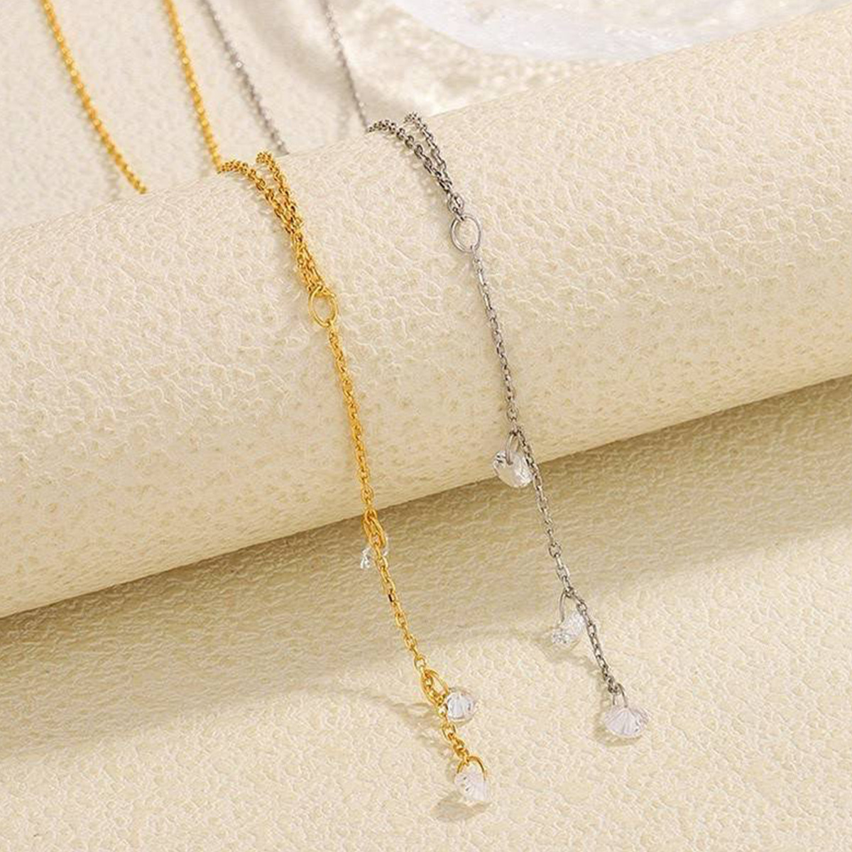 預購-泰國 全925純銀項鍊 輕奢鋯石流蘇項鍊