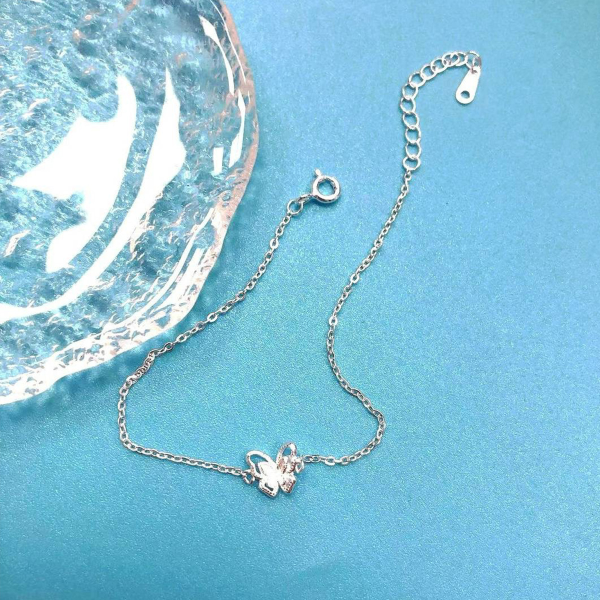 預購-泰國 全925純銀手鍊 輕奢氣質蝴蝶手鍊